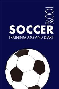 Soccer Training Log and Diary