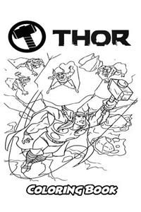 Thor Coloring Book