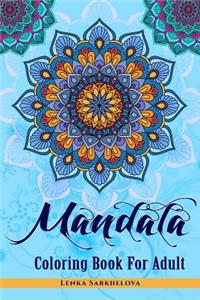Mandala Coloring Book For Adult