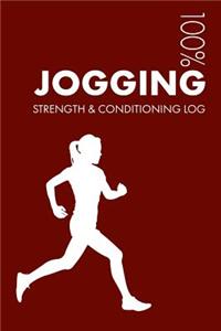 Womens Jogging Strength and Conditioning Log