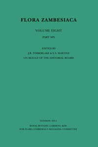 Flora Zambesiaca: Volume 8, Part 6 – Acanthaceae: Barleria to Hypoestes