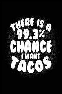 There Is A 99.3% Chance I Want Tacos