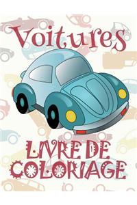 Voitures Livre de coloriage