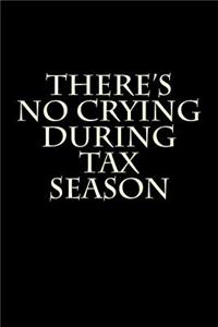 There's No Crying During Tax Season