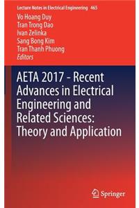 Aeta 2017 - Recent Advances in Electrical Engineering and Related Sciences: Theory and Application