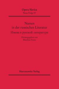 Namen in Der Russischen Literatur Imena V Russkoj Literature