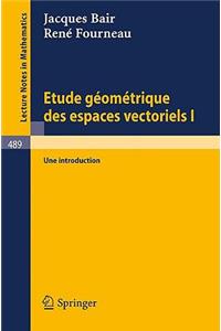 Etude Geometrique Des Espaces Vectoriels I: Une Introduction