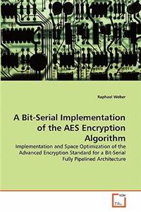 Bit-Serial Implementation of the AES Encryption Algorithm