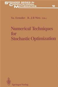 Numerical Techniques for Stochastic Optimization