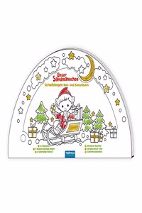 Trotsch Unser Sandmannchen Schwibbogen Mal- und Bastelbuch: Bastelheft Beschaftigungsbuch