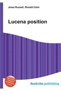 Lucena Position