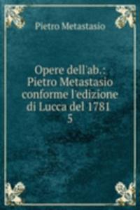 Opere dell'ab.