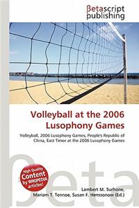 Volleyball at the 2006 Lusophony Games