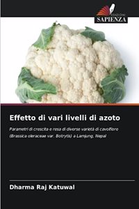 Effetto di vari livelli di azoto