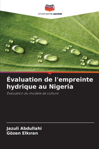 Évaluation de l'empreinte hydrique au Nigeria