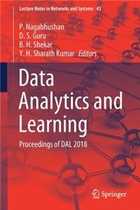 Data Analytics and Learning