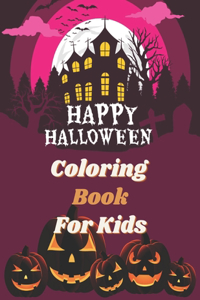 Halloween Coloring Book For Kids