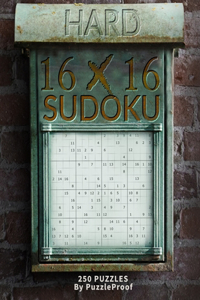 16 X 16 Sudoku Puzzle Book 3 - Hard