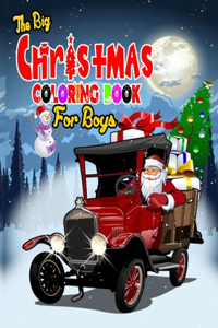 Big Christmas Coloring Book for Boys