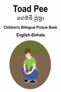 English-Sinhala Toad Pee/ගෙම්බි මුත්රා Children's Bilingual Picture Book