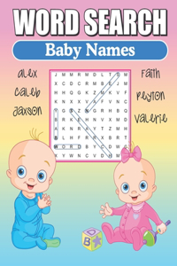 Word Search Baby Names