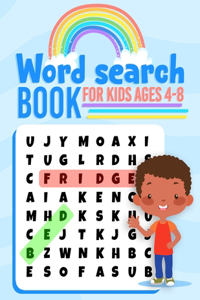 Word Search Book for Kids Ages 4-8