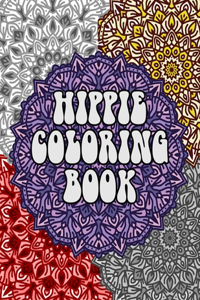Hippie Coloring Book