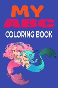 my abc coloring book