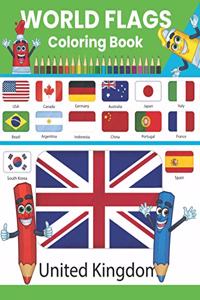 World Flags Coloring Book