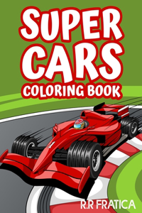 Super cars coloring book