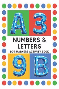 Dot Markers Activity Book Numbers and Letters
