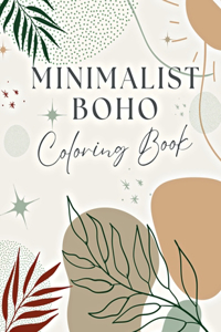 Minimalist Boho Coloring Book