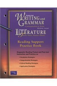 Writing & Grammar Reading Support Practice Book Grade 7 2001c First Edition