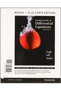 Fundamentals of Differential Equations