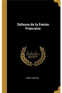 Défense de la Poésie Francaise