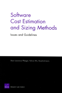 Software Cost Estimation and Sizing Methods