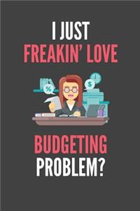 I Just Freakin' Love Budgeting