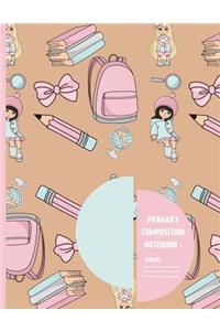 Primary composition notebook