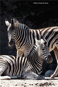 Zèbres Carnet de notes