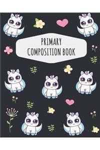 Caticorn Primary Composition Book