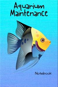 Aquarium Maintenance Notebook