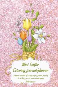 Mini Easter Coloring Journal/Planner
