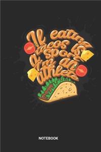 Tacos Sports Athletes Notebook