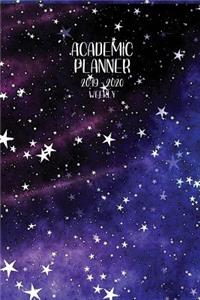 Academic Planner 2019 - 2020 Weekly