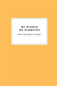 Mi Diario de Diabetes Para Controlar el Azúcar