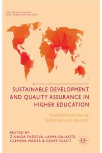 Sustainable Development and Quality Assurance in Higher Education