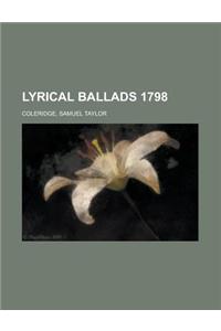 Lyrical Ballads 1798