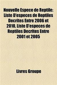 Nouvelle Espce de Reptile