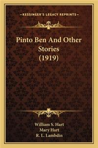 Pinto Ben And Other Stories (1919)