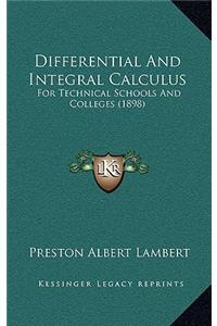 Differential and Integral Calculus